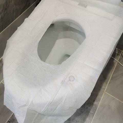 Water Soluble Disposable Toilet Mat