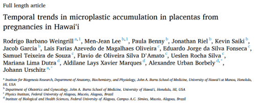microplastics have invaded human placenta