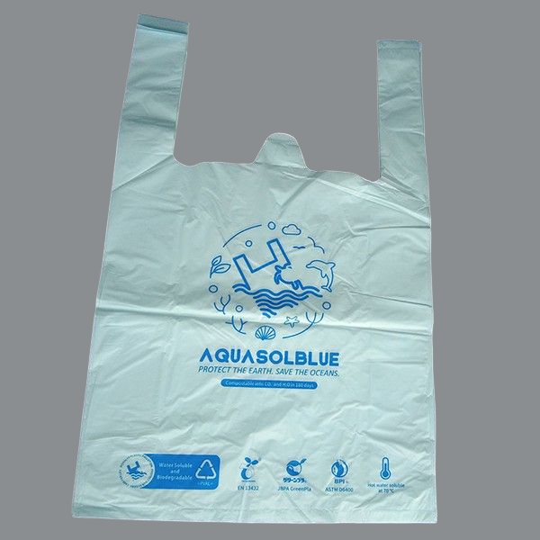 water soluble shopping bag